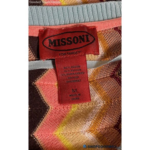 Missoni for Target Womens Zig Zag Button Front Cardigan Sweater From Size m - Picture 6 of 6